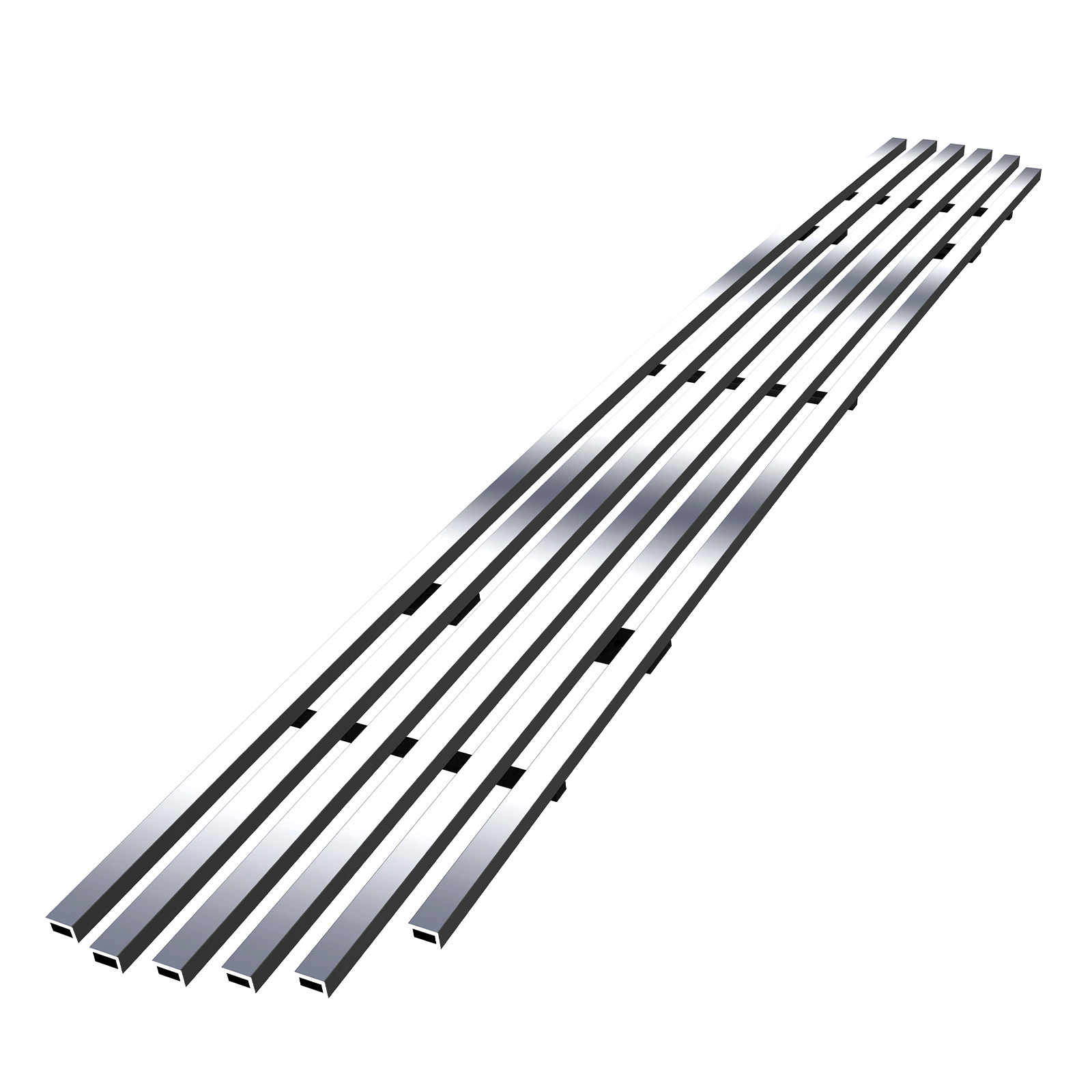 2004-2005 Ford F-150 Lower Bumper Stainless Steel Billet Grille