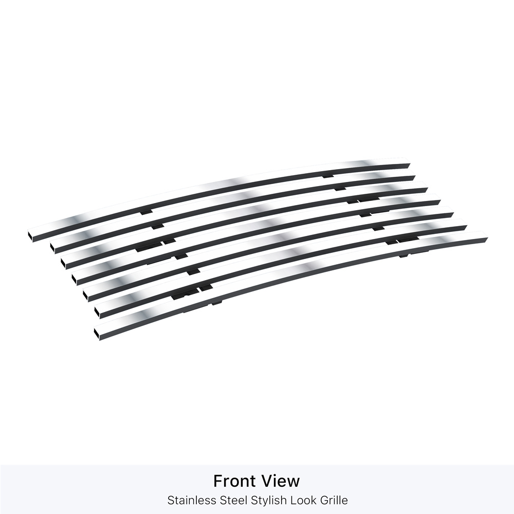 2005-2007 Ford Excursion /2005-2007 Ford F-250 Not For Lariat/Harley Davidson/2005-2007 Ford F-350 Not For Lariat/Harley Davidson/2005-2007 Ford F-450 Not For Lariat/Harley Davidson/2005-2007 Ford F-550 Not For Lariat/Harley Davidson Lower Bumper Stainles