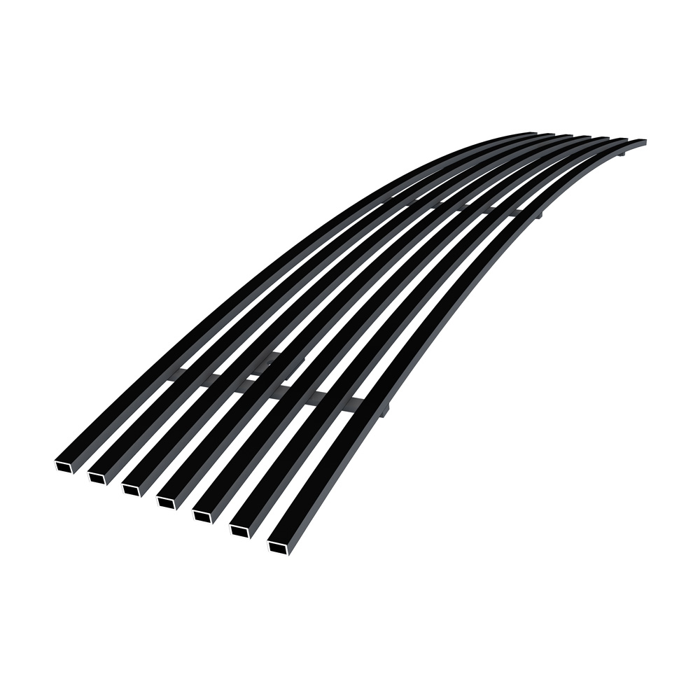 2011-2015 Ford Explorer Lower Bumper Black Stainless Steel Billet Grille
