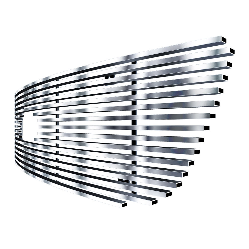1999-2003 Ford F-150 Honeycomb Style With Logo Show/1999-2003 Ford F-150 Harley Davidson Honeycomb Style With Logo Show/1999-2003 Ford F-150 Lightning Honeycomb Style With Logo Show MAIN UPPER Stainless Steel Billet Grille