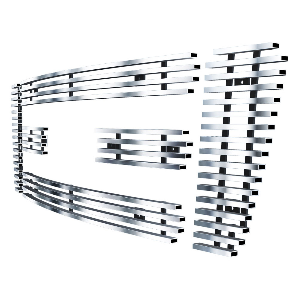 2004-2008 Ford F-150 Bar Style (Not for FX2/Lariat Model) MAIN UPPER Stainless Steel Billet Grille