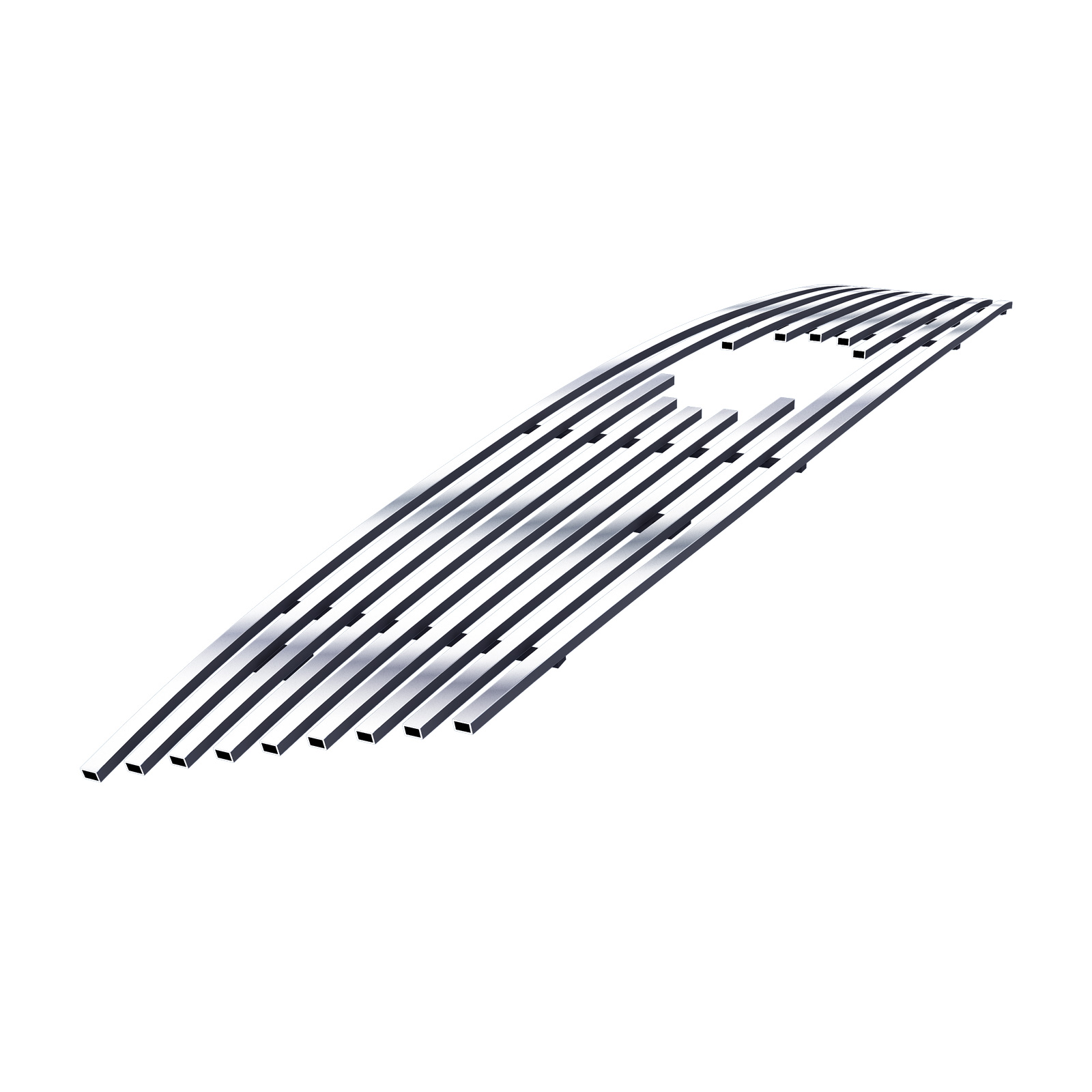 2005-2007 Ford Five Hundred  With Logo Show Main Upper Stainless Steel Billet Grille