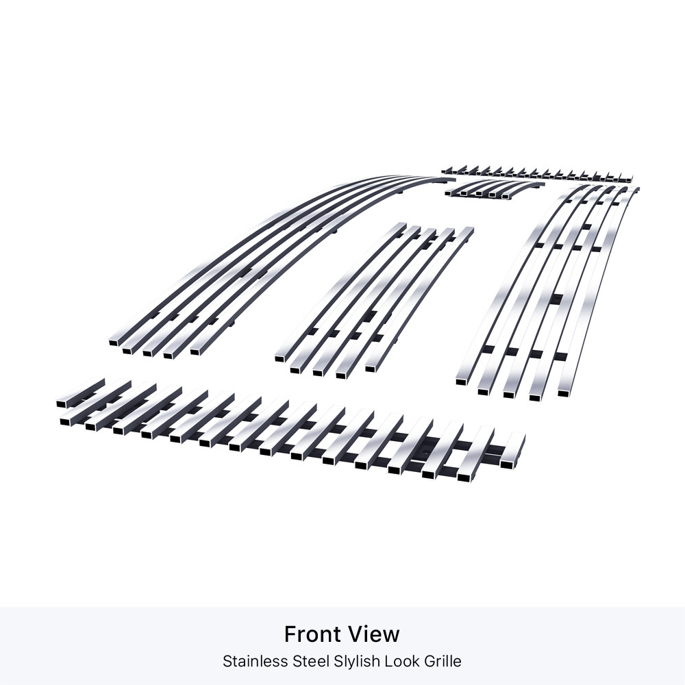 2005-2007 Ford Excursion No Honeycomb Between Bars/2005-2007 Ford F-250 No Honeycomb Between Bars/2005-2007 Ford F-350 No Honeycomb Between Bars/2005-2007 Ford F-450 No Honeycomb Between Bars/2005-2007 Ford F-550 No Honeycomb Between Bars Main Upper Stain