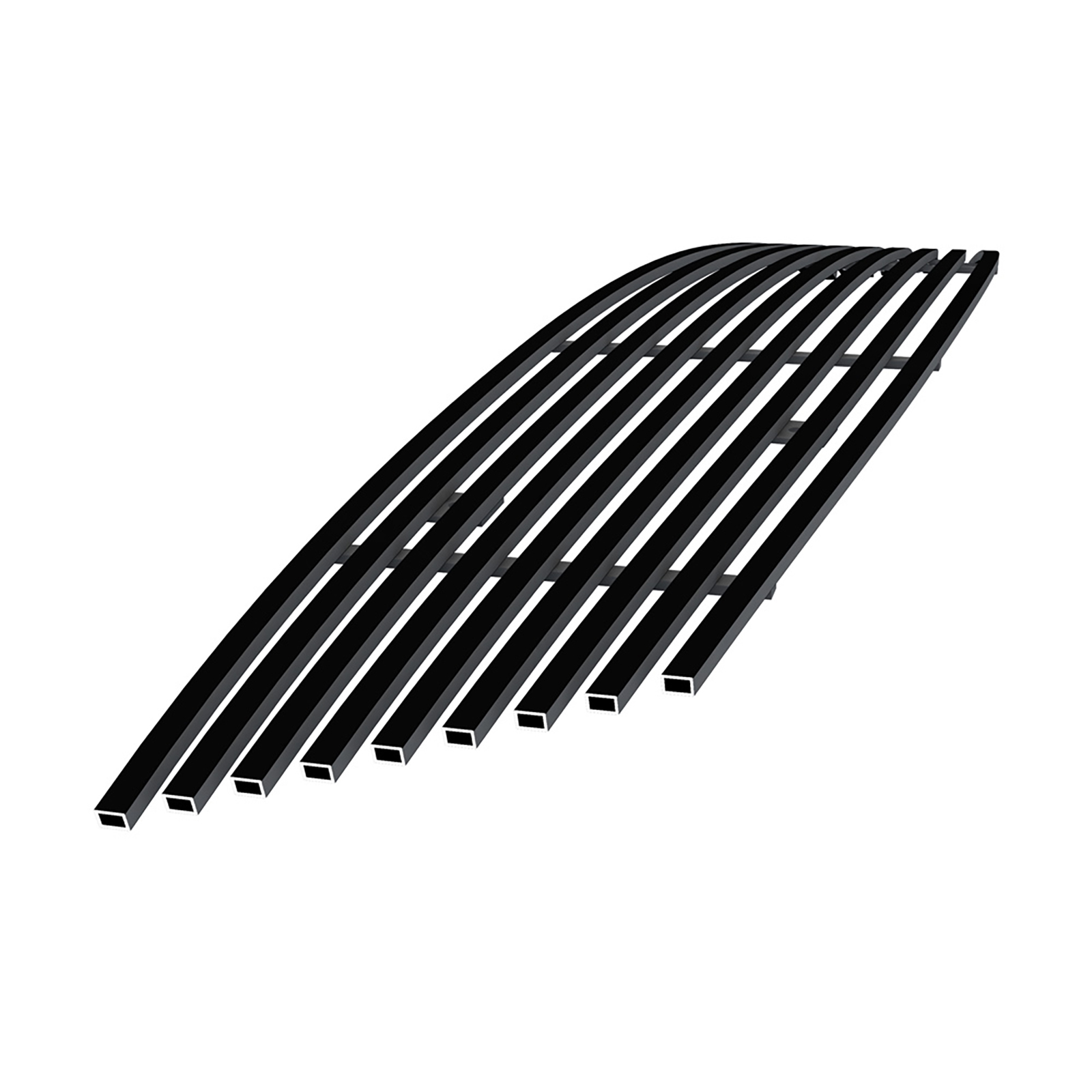 2005-2007 Ford Five Hundred Logo Covered MAIN UPPER Black Stainless Steel Billet Grille