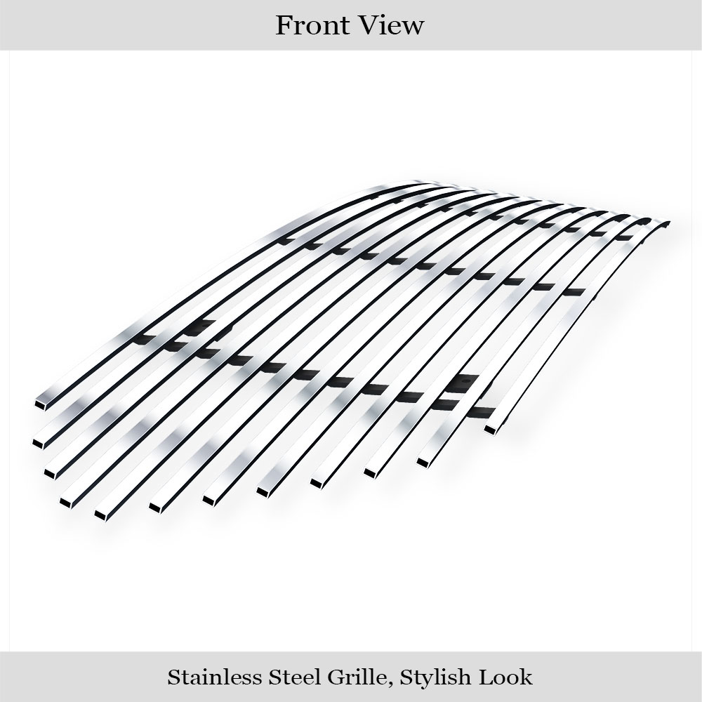 2013-2019 Ford Taurus SHO Logo Cover MAIN UPPER Stainless Steel Billet Grille