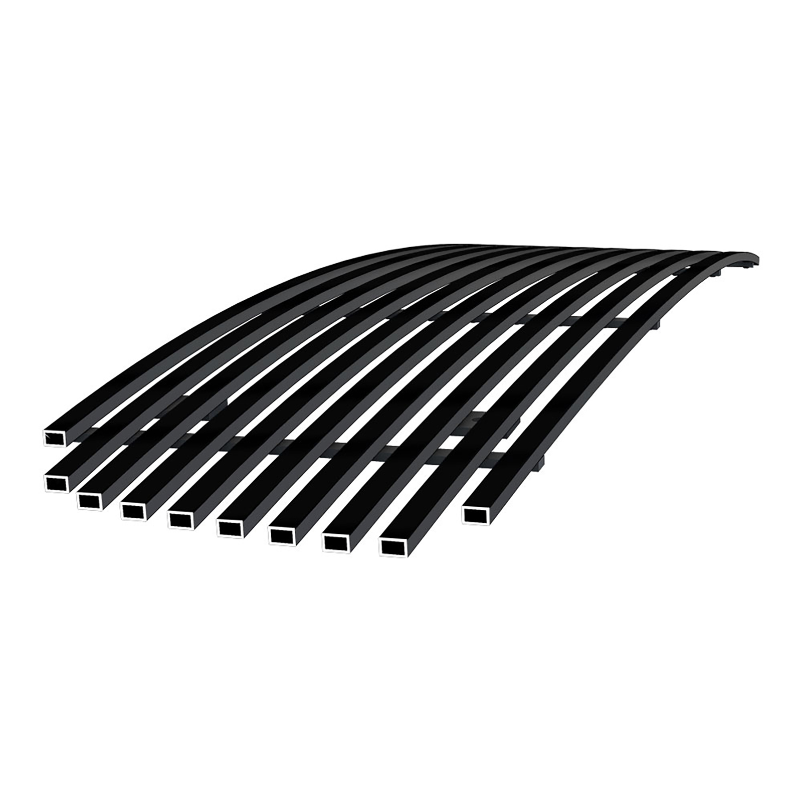 1998-2012 Ford Victoria Only For Honeycomb Style Logo Cover Main Upper Black Stainless Steel Billet Grille