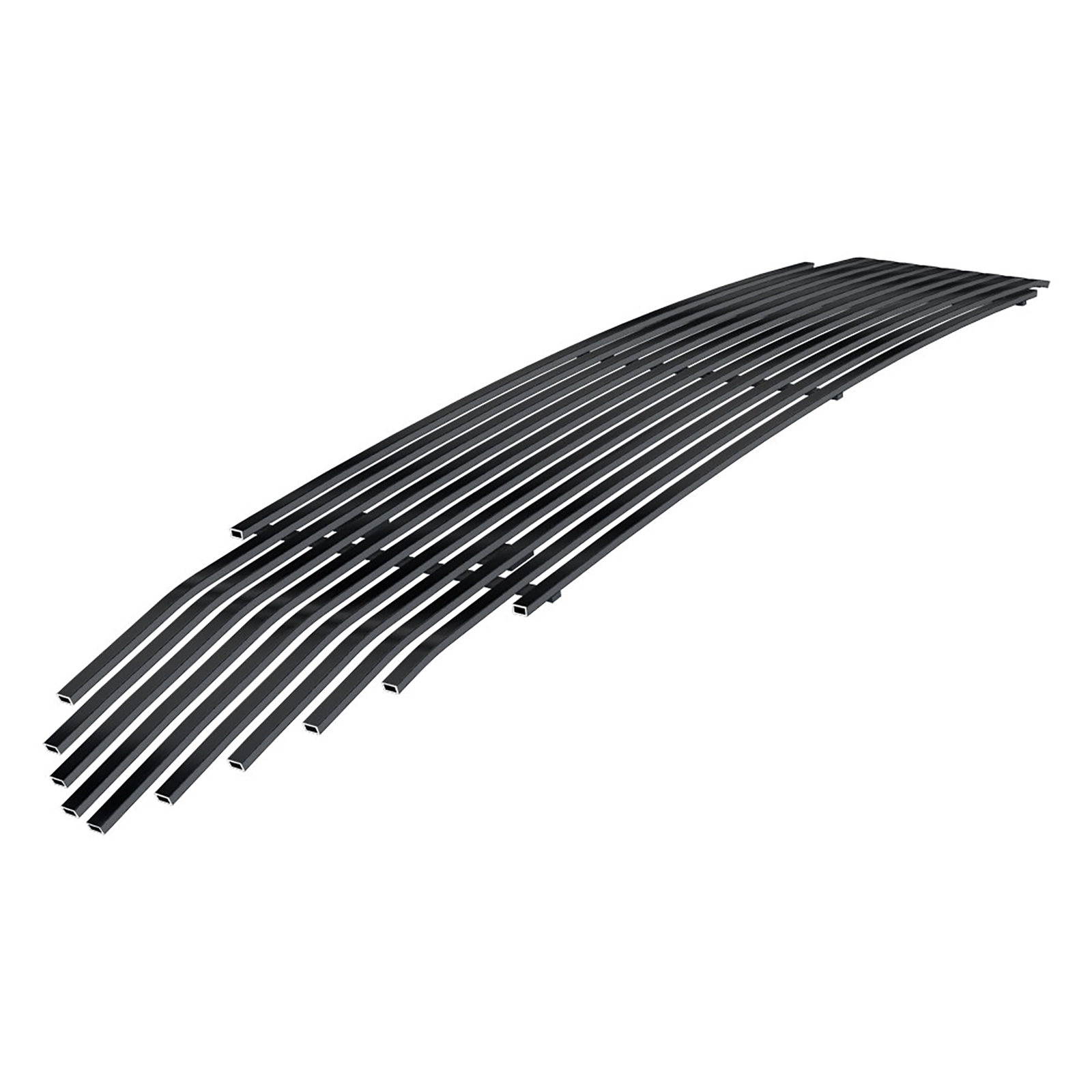 2013-2016 Ford Fusion Chrome pcs need to be removed. Main Upper Black Stainless Steel Billet Grille