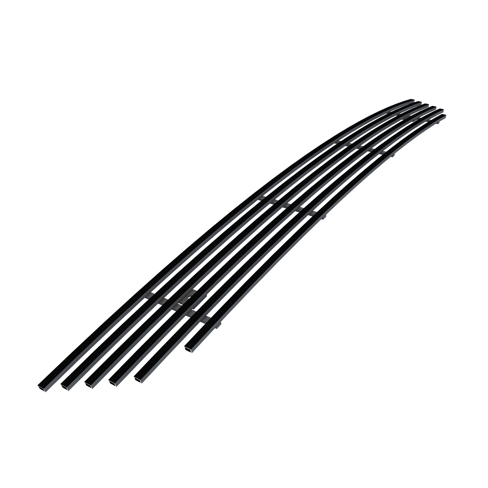 2013-2016 Ford Fusion Lower Bumper Black Stainless Steel Billet Grille