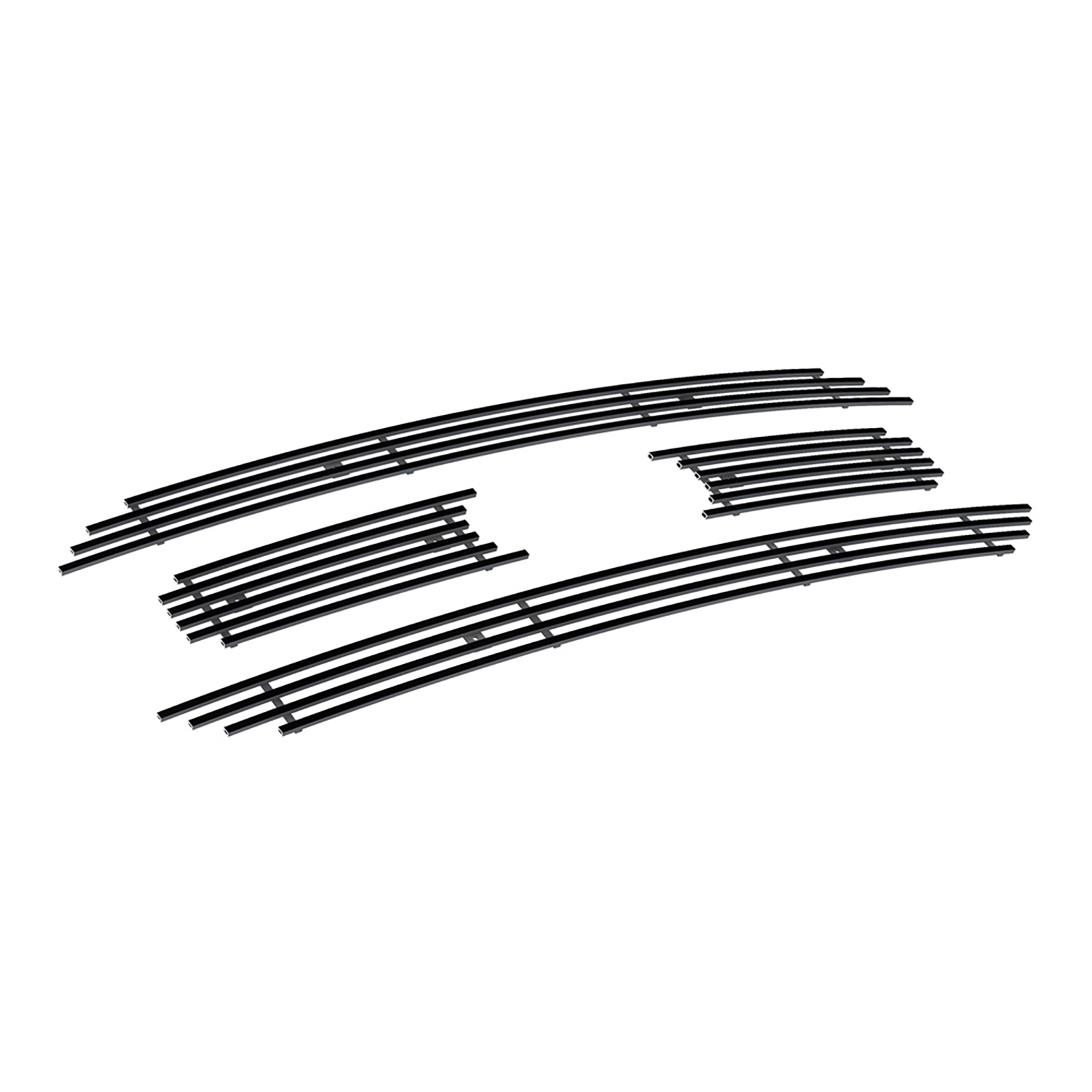 2021-2023 Ford F-150 XL/ 2021-2023 Ford F-150 XLT Main Upper Black Stainless Steel Billet Grille