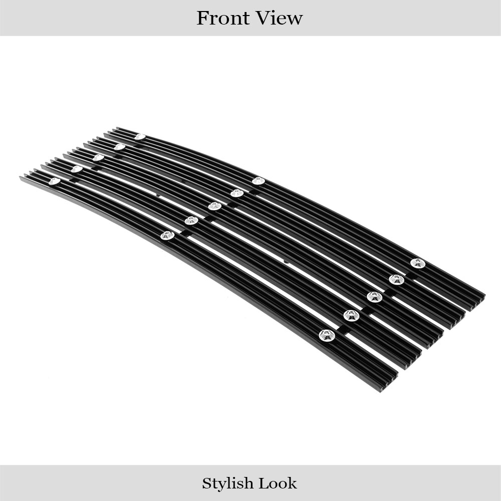 2015-2017 Ford F-150 Lower Bumper Black Rugged Billet Grille