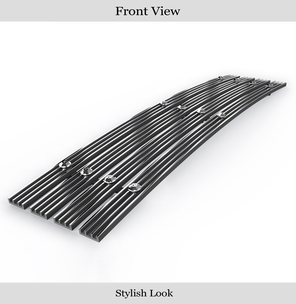 2018-2020 Ford F-150 (drilling may be required for XL/XLT/King Ranch/Plantinum) LOWER BUMPER Rugged Billet Grille