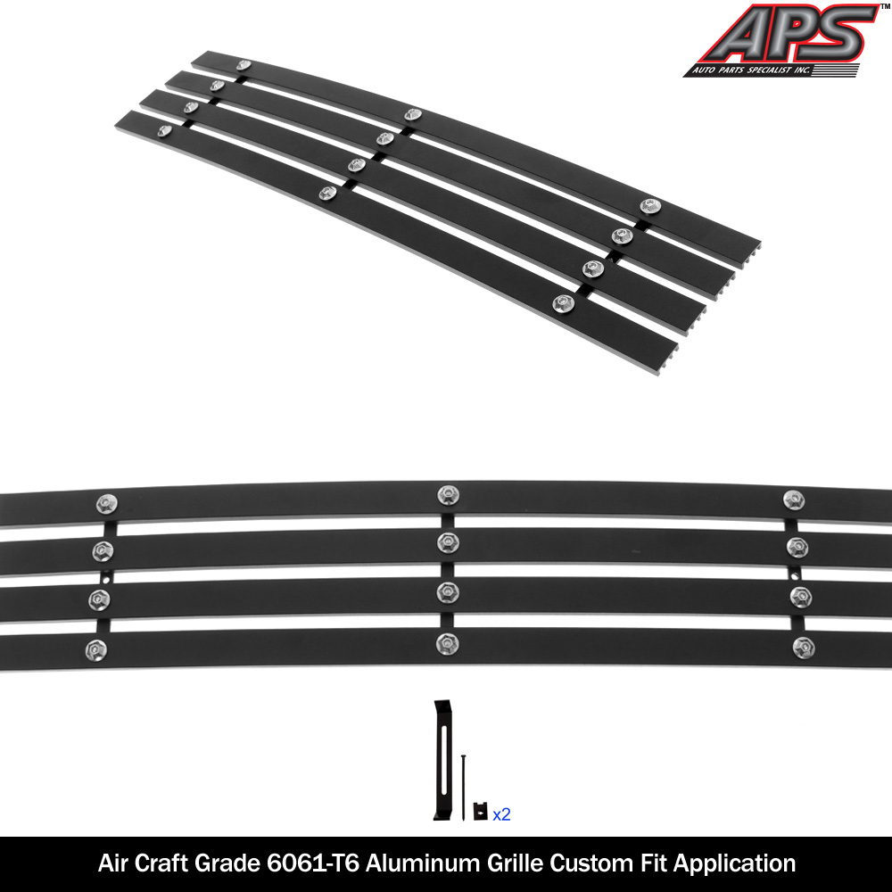 2018-2020 Ford F-150 (drilling may be required for XL/XLT/King Ranch/Plantinum) Lower Bumper Aluminum Billet Wide Grille