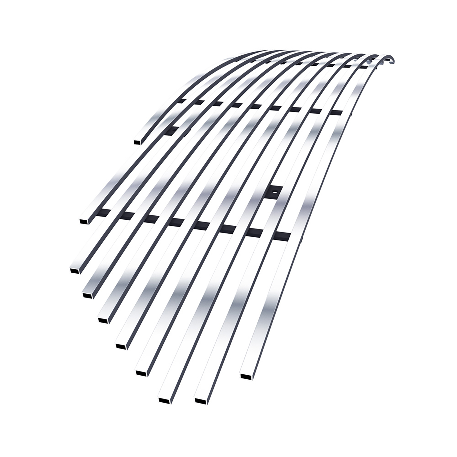 2015-2017 Ford Mustang Only for V6 Base Models Main Upper Stainless Steel Billet Grille