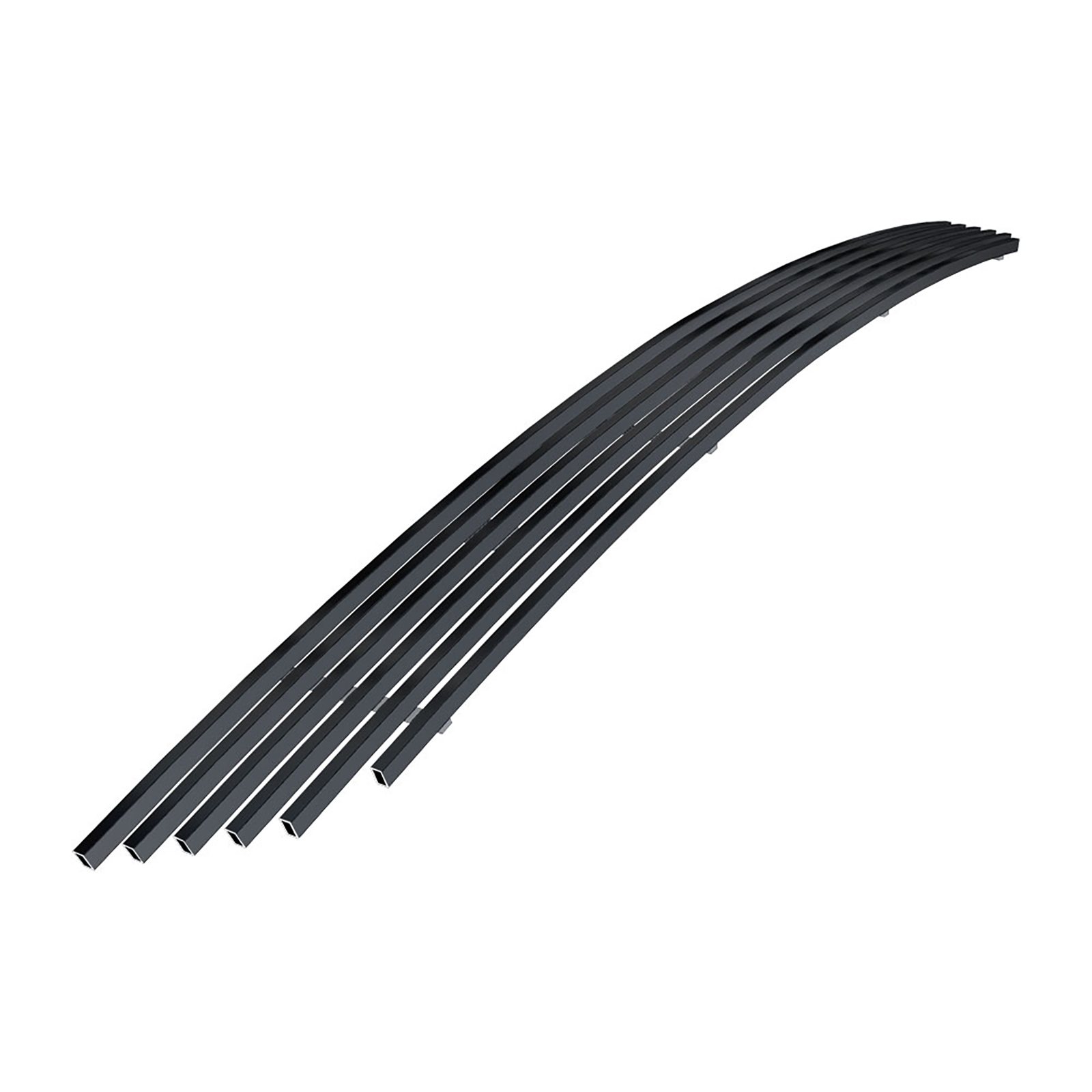 2015-2017 Ford Mustang Base V6 /2015-2017 Ford Mustang Ecoboost V6 Lower Bumper Black Stainless Steel Billet Grille