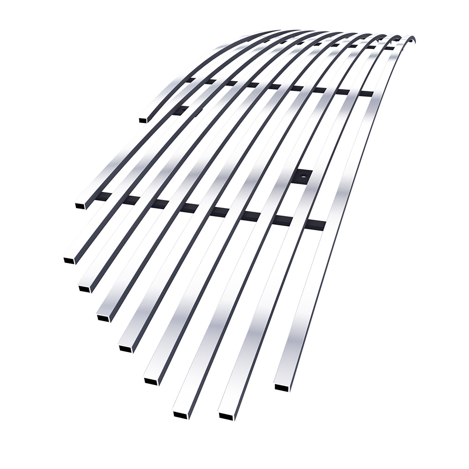 2015-2017 Ford Mustang GT V8 Main Upper Stainless Steel Billet Grille