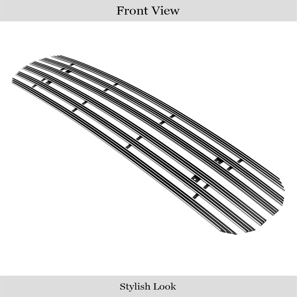 2018-2020 Ford F-150 King Ranch & Plantium Square Mesh Style MAIN UPPER Aluminum Billet Wide Grille