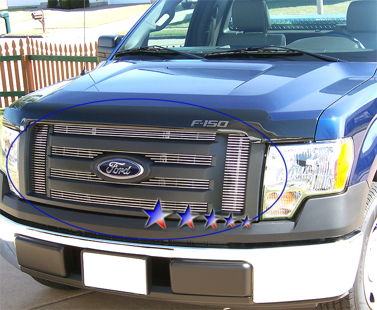 2009-2012 Ford F-150 XL /2009-2012 Ford F-150 XLT /2009-2012 Ford F-150 STX MAIN UPPER Aluminum Billet Grille