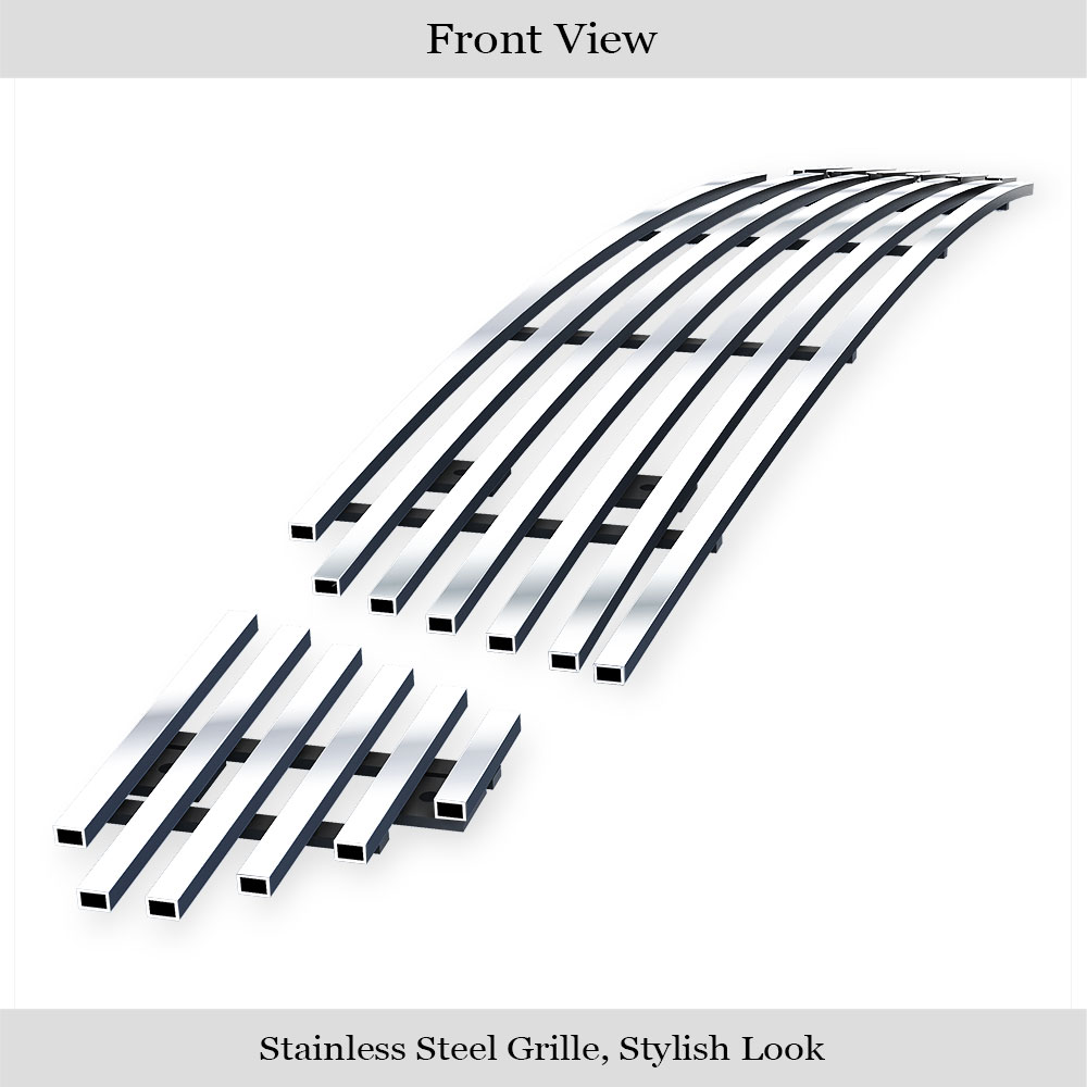 2010-2012 Ford Fusion Sport Lower Bumper Stainless Steel Billet Grille
