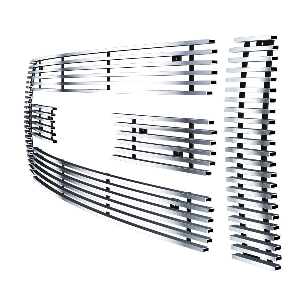 2009-2012 Ford F-150 Lariat /2009-2012 Ford F-150 King Ranch MAIN UPPER Stainless Steel Billet Grille