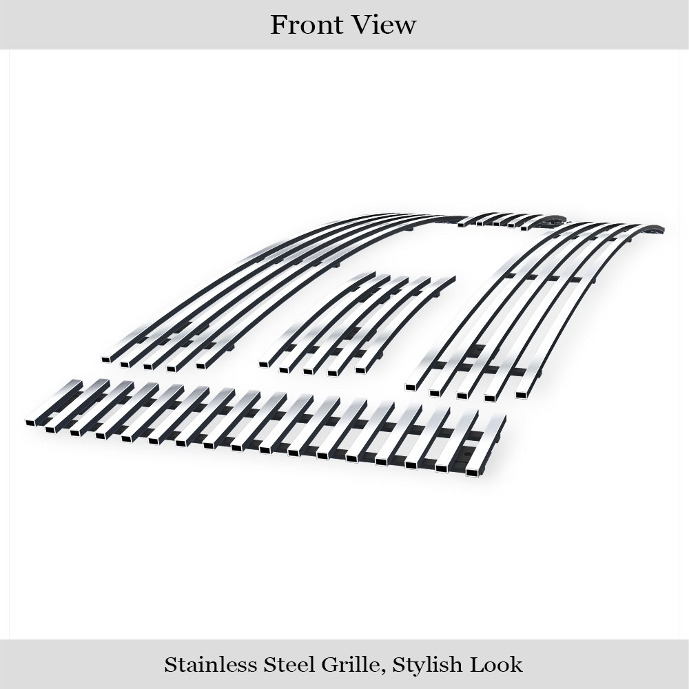 2009-2012 Ford F-150 Lariat /2009-2012 Ford F-150 King Ranch Main Upper Stainless Steel Billet Grille
