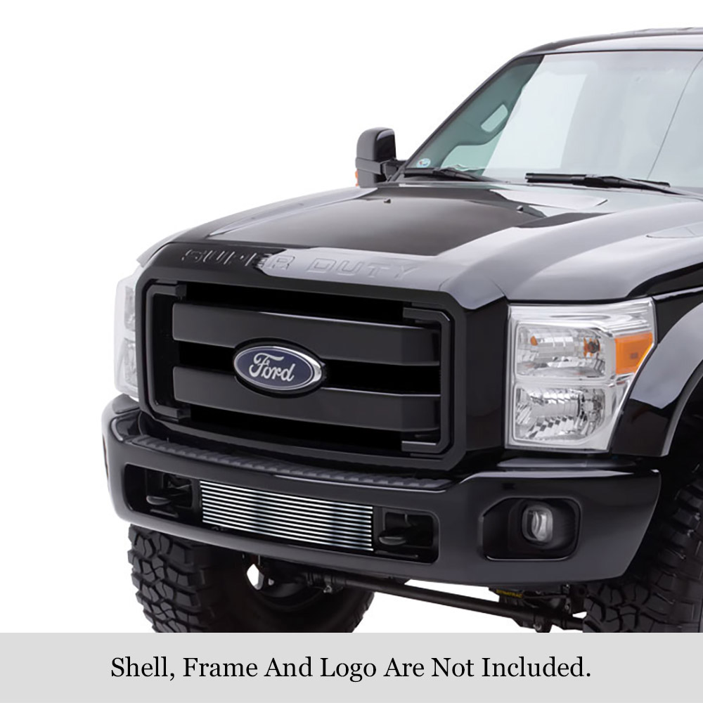 2011-2016 Ford F-250 SD All Model/2011-2016 Ford F-350 SD All Model/2011-2016 Ford F-450 SD All Model/2011-2016 Ford F-550 SD All Model LOWER BUMPER Stainless Steel Billet Grille