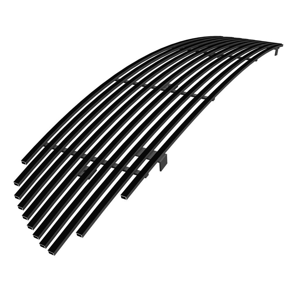 2011-2013 Ford Fiesta SE Hatch Back/2011-2013 Ford Fiesta SEL Hatch Back/2013 Ford Fiesta Titanium Hatch Back Lower Bumper Black Stainless Steel Billet Grille