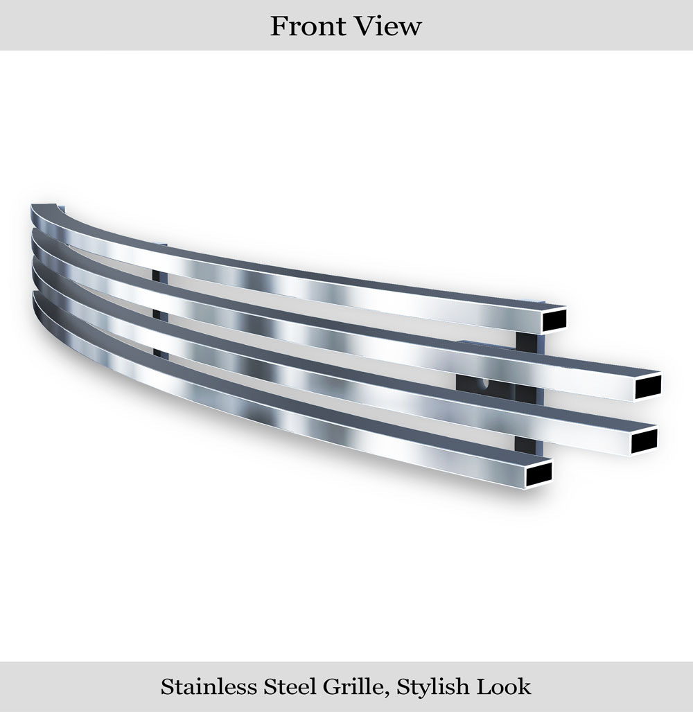 1999-2004 Ford Mustang GT V8 Hood Scoop HOOD SCOOP Stainless Steel Billet Grille