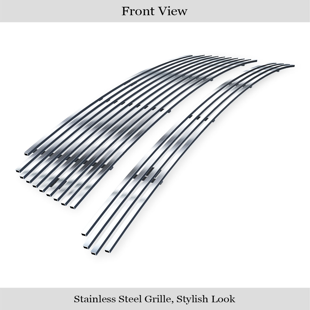 2016-2019 Ford Explorer Lower Bumper Stainless Steel Billet Grille