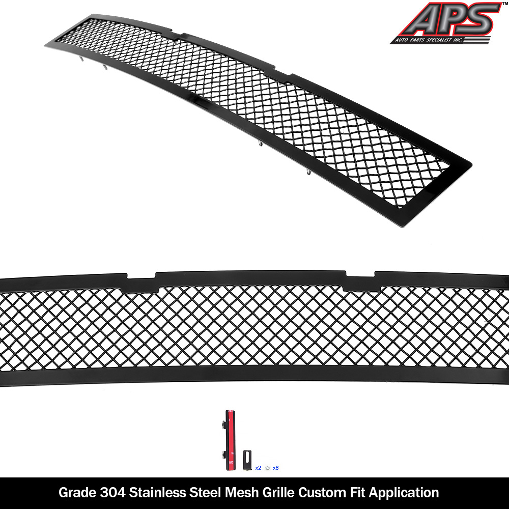 2019-2023 Ford Ranger Without Adaptive Cruise Control Lower Bumper Black Wire Mesh Grille