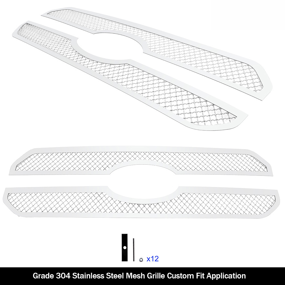 2021-2023 Ford F-150 King Ranch/Platinum Main Upper Wire Mesh Grille