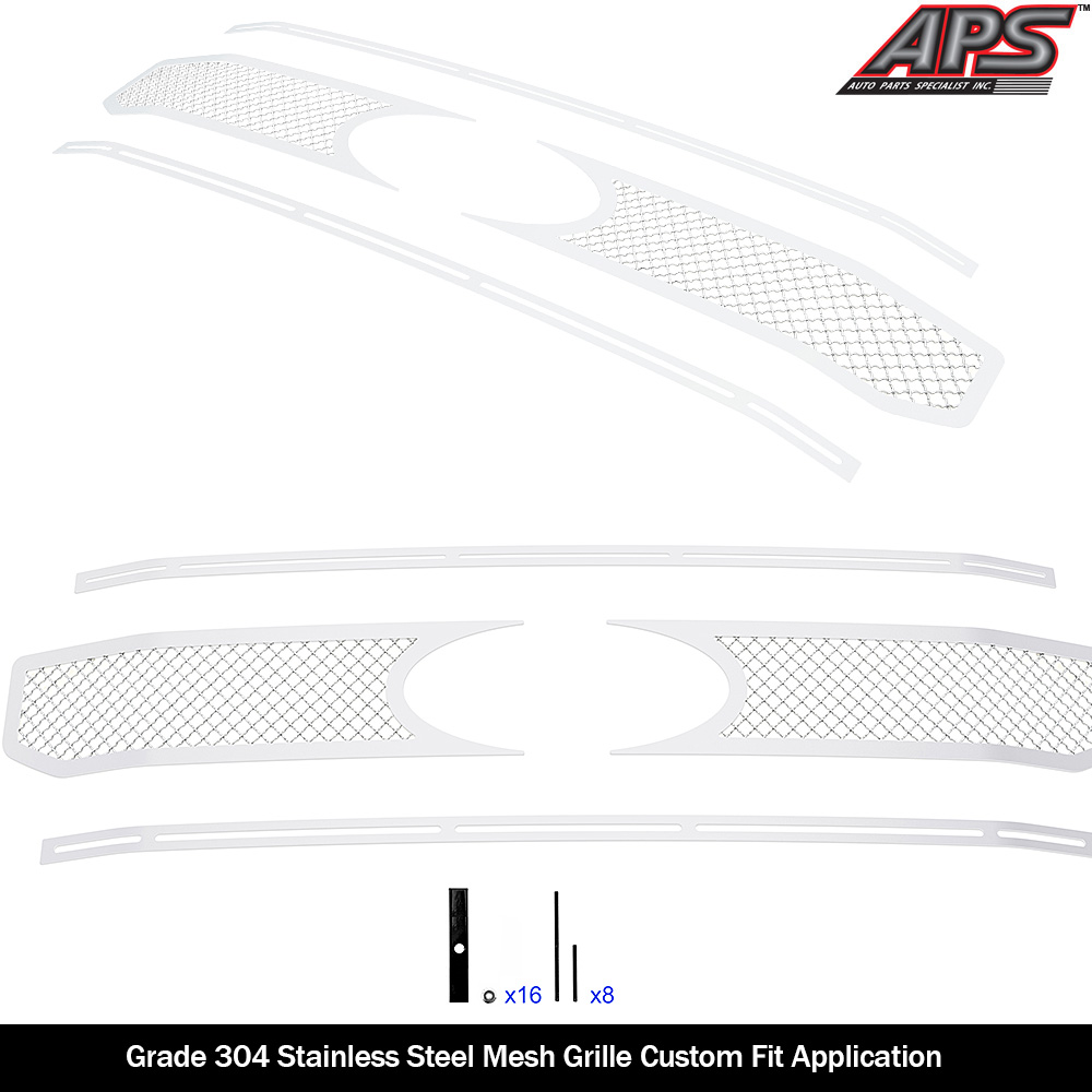 2020-2022 Ford F-250 King Ranch/ 2020-2022 Ford F-250 Platinum/ 2020-2022 Ford F-350 King Ranch/ 2020-2022 Ford F-350 Platinum Main Upper Wire Mesh Grille