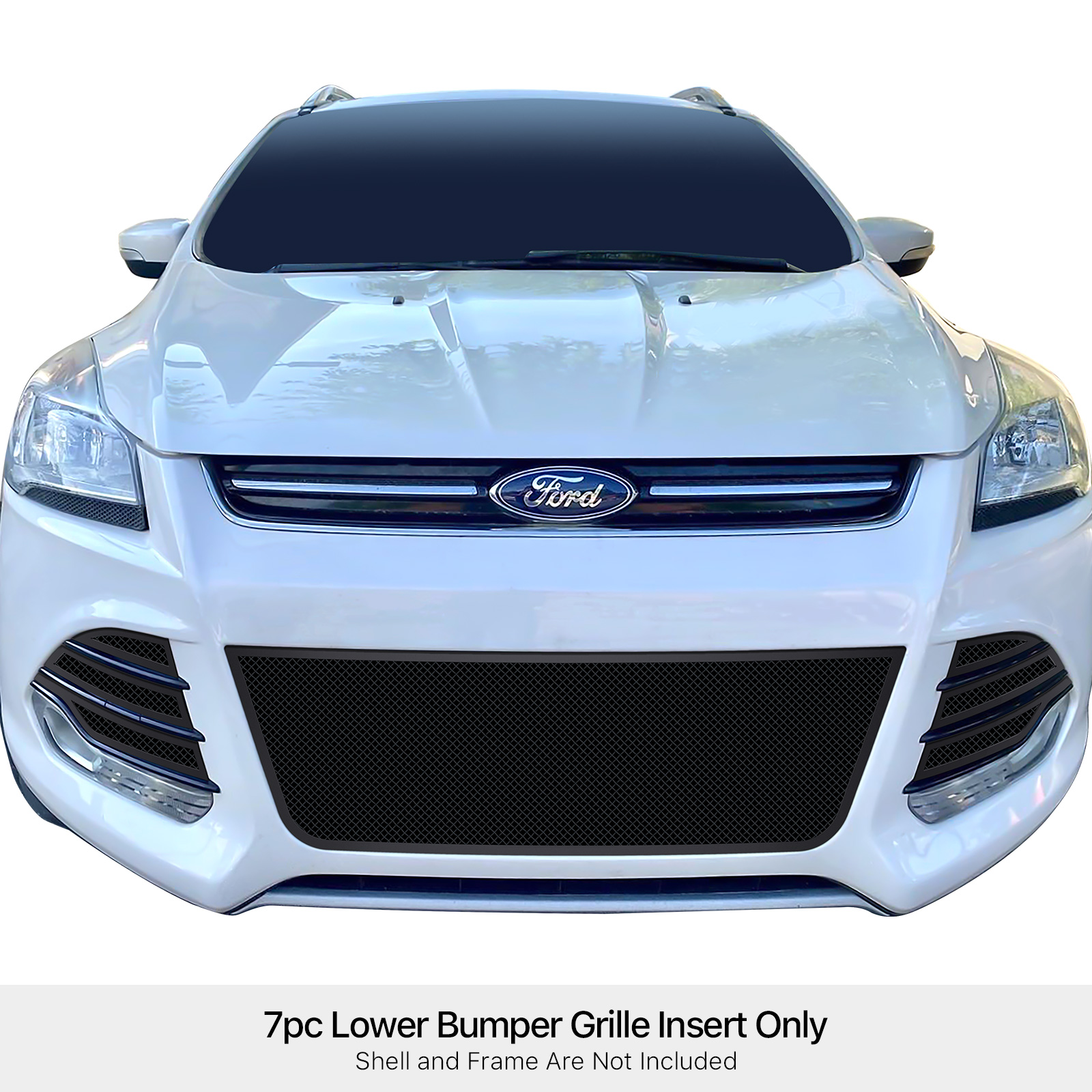 2013-2016 Ford Escape Lower Bumper Black Wire Mesh Grille