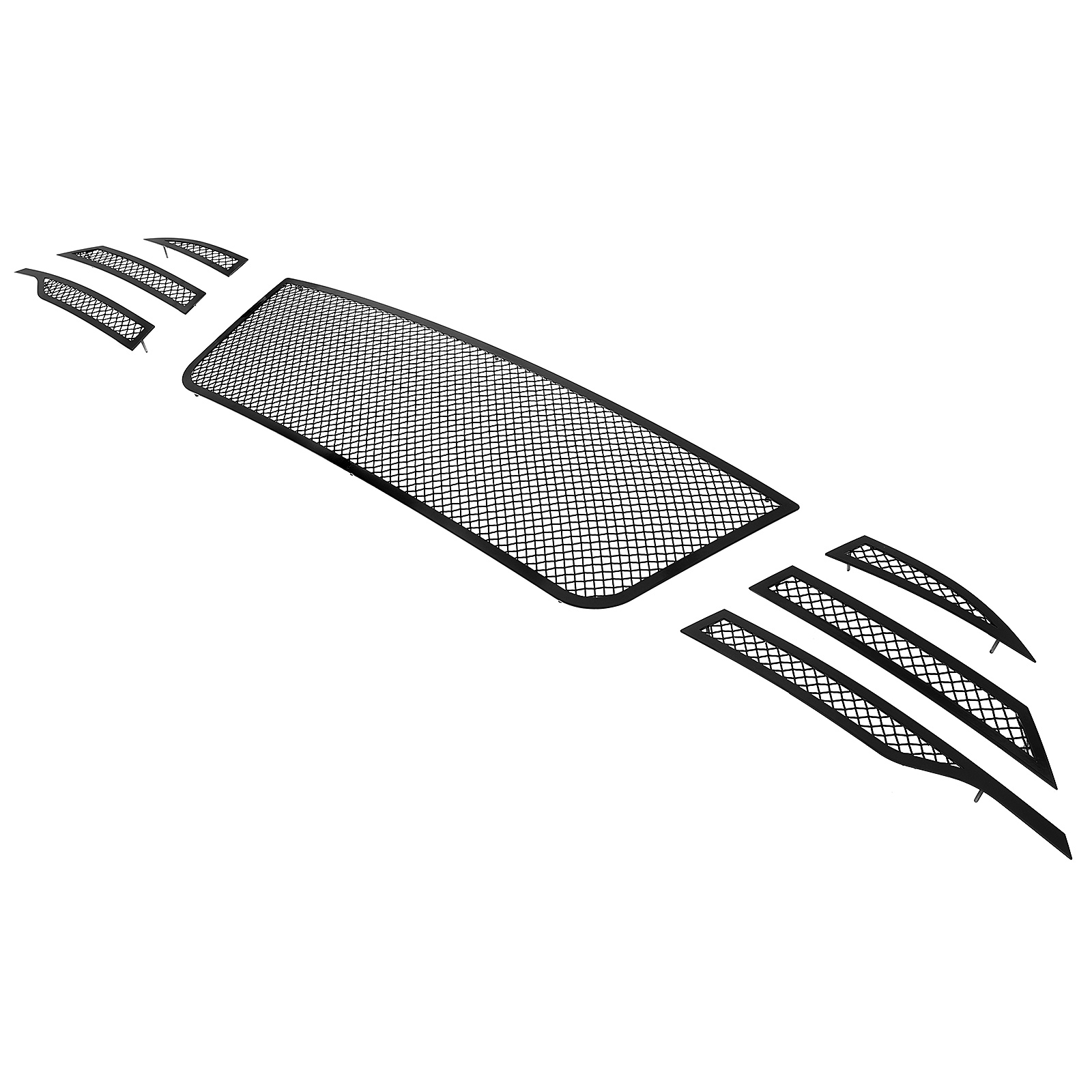 2013-2016 Ford Escape Lower Bumper Black Wire Mesh Grille