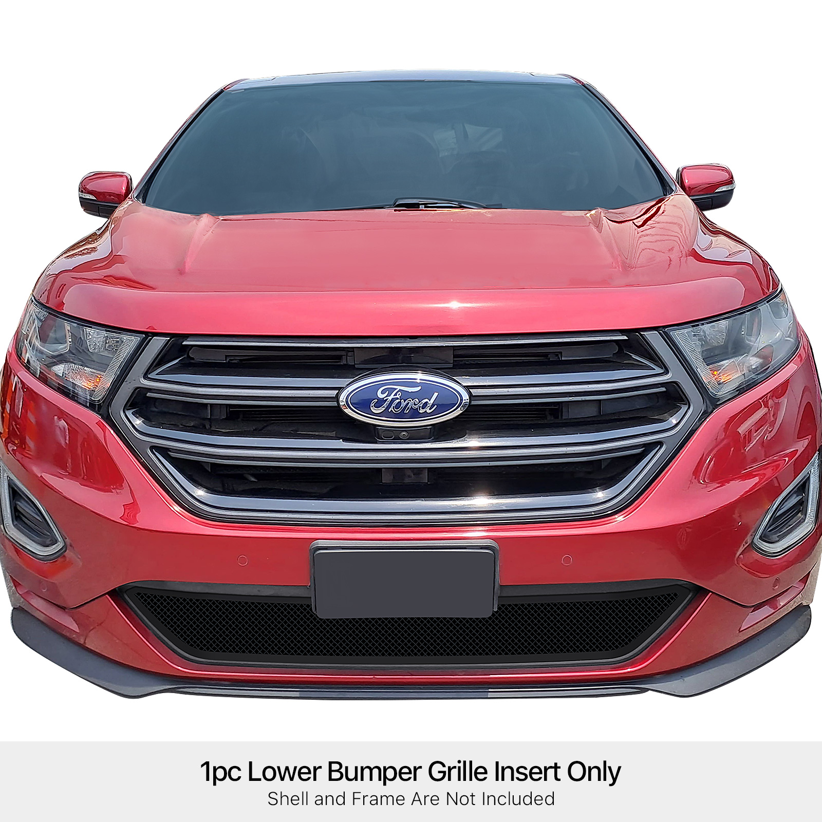 2015-2018 Ford Edge Sport Lower Bumper Black Wire Mesh Grille