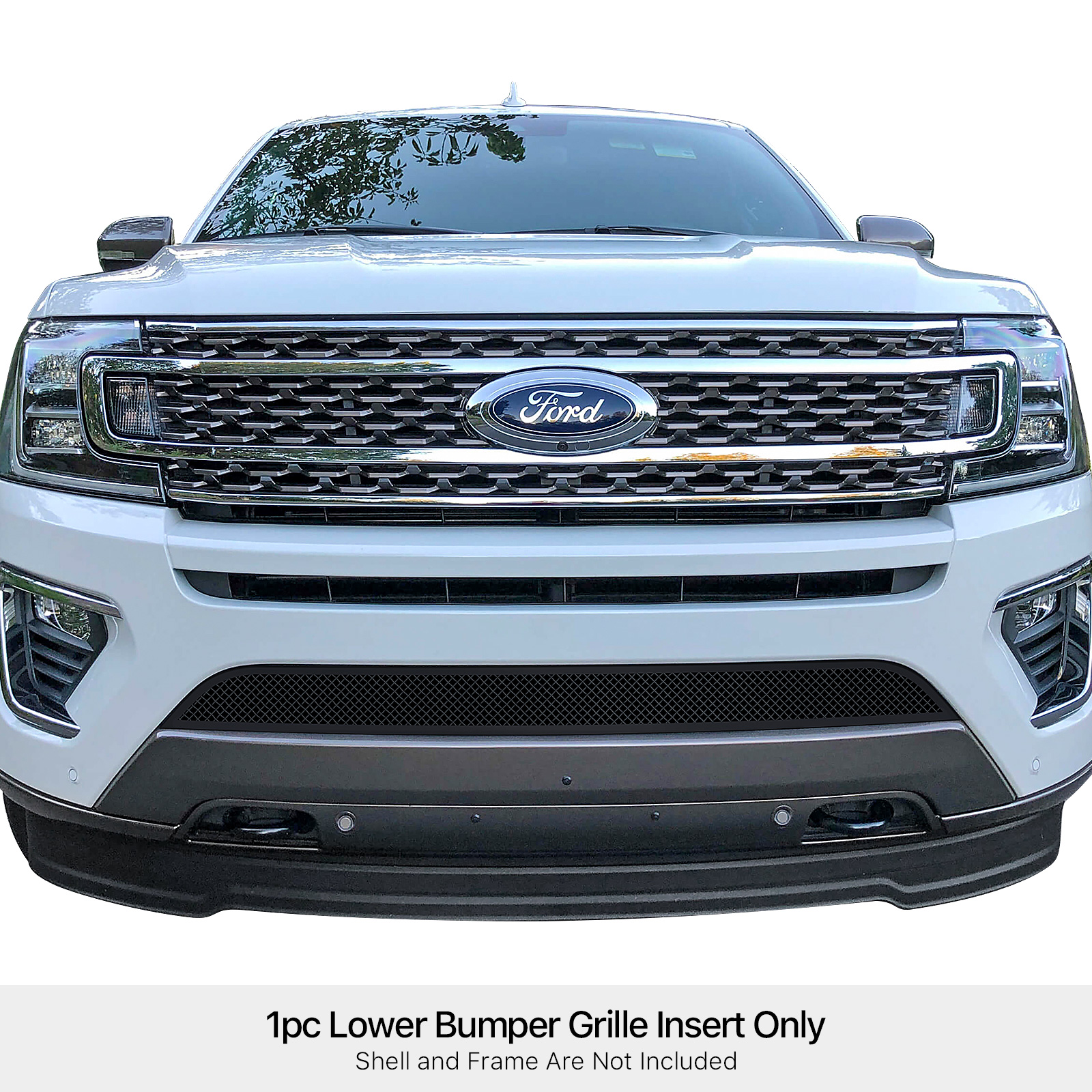 2018-2024 Ford Expedition Lower Bumper Black Wire Mesh Grille