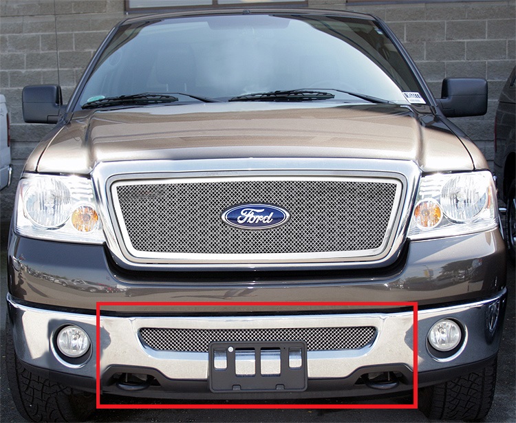 2006-2008 Ford F-150 Lower Bumper Wire Mesh Grille