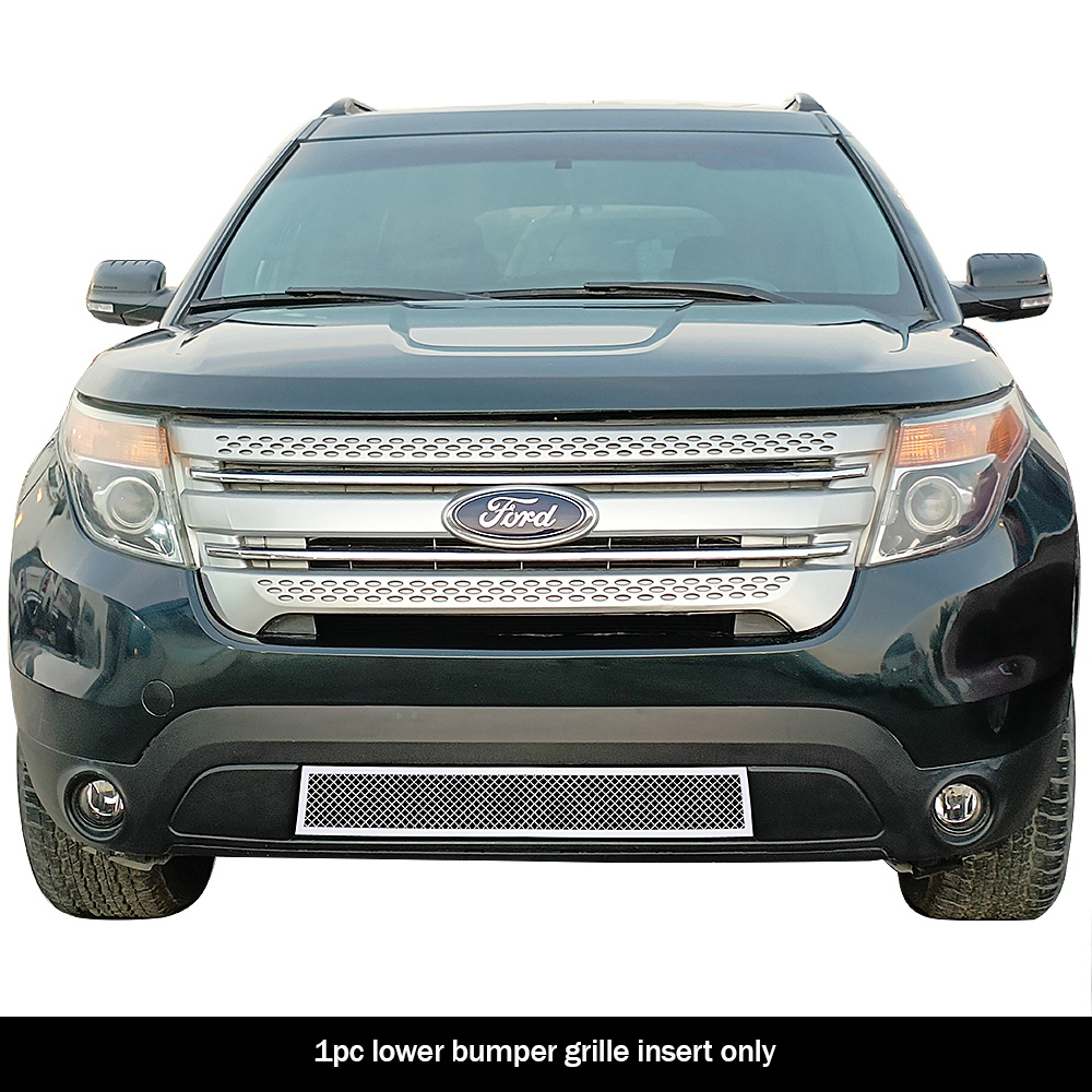 2011-2015 Ford Explorer Lower Bumper Wire Mesh Grille