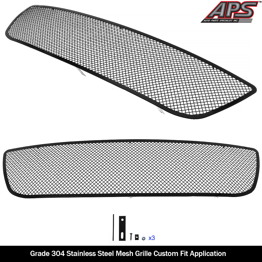 1999-2003 Ford F-150 Bar Style (Without Logo Show)/1999-2003 Ford Lightning F-150 Bar Style (Without Logo Show)/1999-2003 Ford F-150 Harley Davidson Bar Style (Without Logo Show) Main Upper Black Wire Mesh Grille