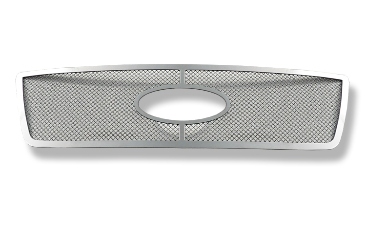 2004-2008 Ford F-150 Honeycomb Style With Logo Show Not For FX2/FX4 and King Ranch Model Main Upper Wire Mesh Grille