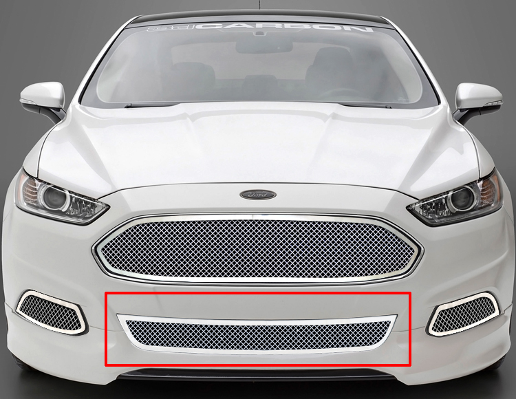 2013-2016 Ford Fusion Lower Bumper Wire Mesh Grille