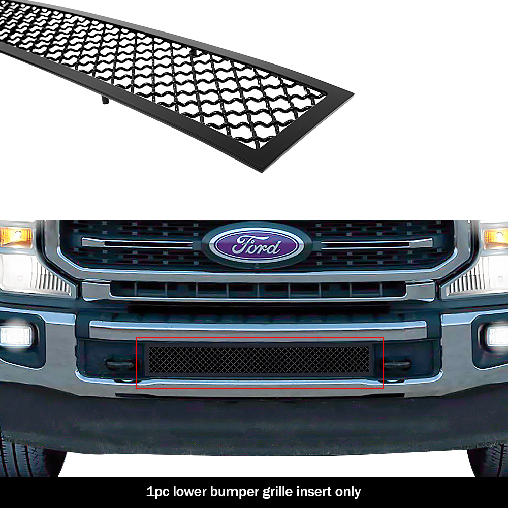 2020-2022 Ford F-250 2020-2022 F-350/2020-2022 F-450 Lower Bumper Black Wire Mesh Grille