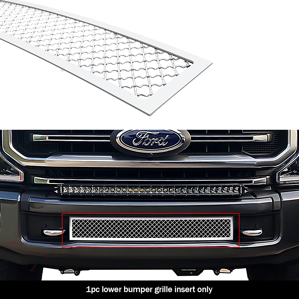 2020-2022 Ford F-250 2020-2022 F-350/2020-2022 F-450 Lower Bumper Wire Mesh Grille