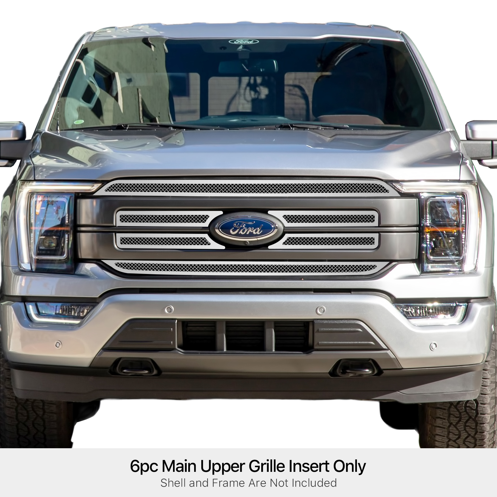 2021-2023 Ford F-150 Lariat Main Upper Wire Mesh Grille