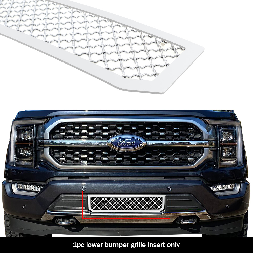 2021-2023 Ford F-150 Lower Bumper Wire Mesh Grille