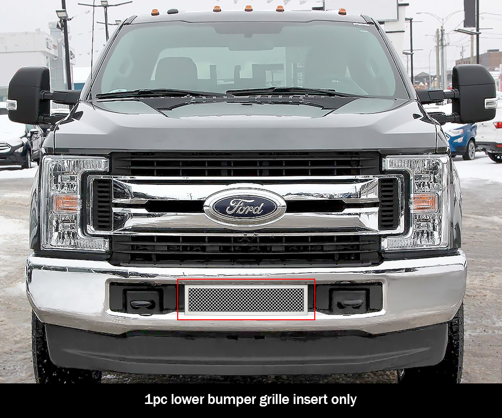 2017-2019 Ford F-250 /2017-2019 Ford F-350 Lower Bumper Wire Mesh Grille