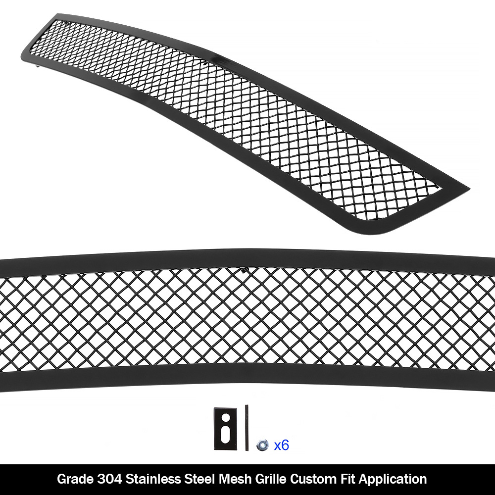 2018-2022 Ford Mustang Only for V8 GT Models Lower Bumper Black Wire Mesh Grille