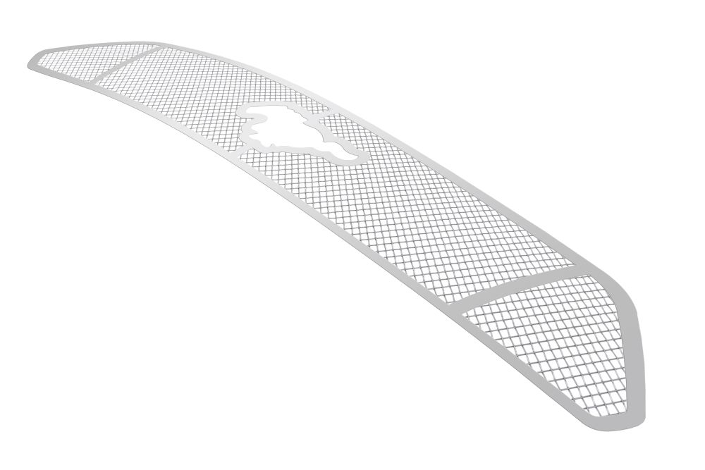 2015-2017 Ford Mustang Only for V6 Base Models with logo show Main Upper Wire Mesh Grille