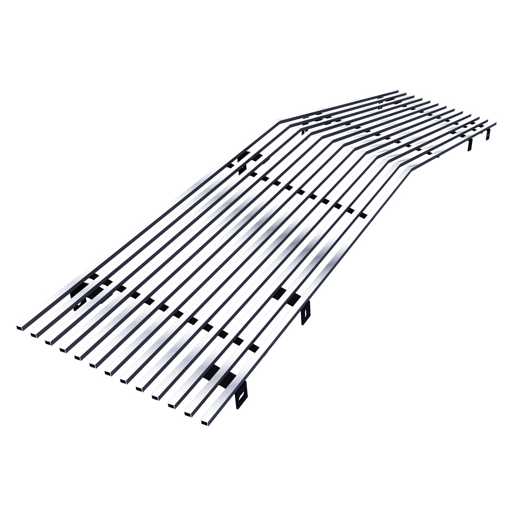 1967-1968 Ford Mustang Main Upper Stainless Steel Billet Grille