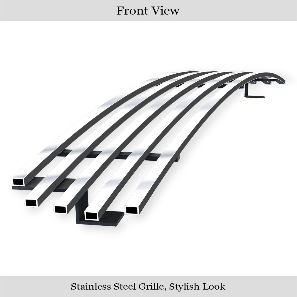 2004-2005 Ford F-150 LOWER BUMPER Stainless Steel Billet Grille
