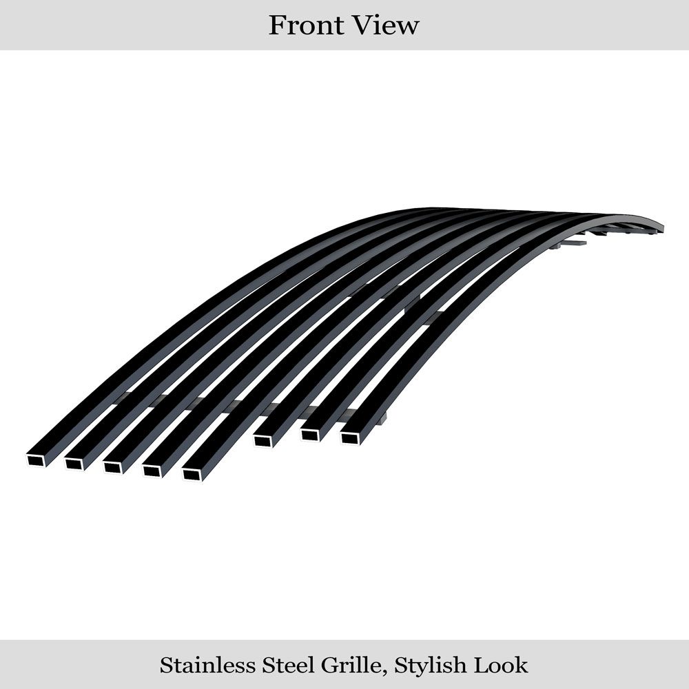 2003-2006 Ford Expedition All Models; Cutting Required for Expedition NBX Lower Bumper Black Stainless Steel Billet Grille